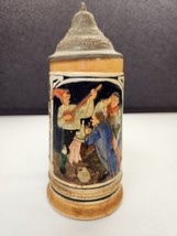 german beer steins vintage lidded collection collectable bier beersteins  - £11.51 GBP