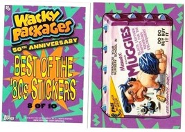 2017 Wacky Packages 50th Anniversary Best of the 80&#39;s Stickers &quot;MUGGIES&quot;... - $1.00