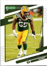 2021 Donruss Za&#39;Darius Smith #159 Green Bay Packers Football Card - £1.36 GBP