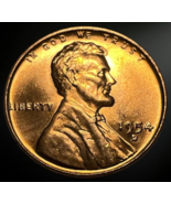 1954 D Denver Lincoln Wheat Cent Brilliant Uncirculated (BU) - $3.75