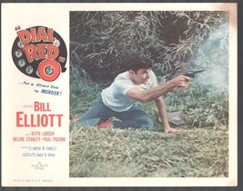 Dial Red O 11x14 Lobby Card Keith Larsen - £19.16 GBP