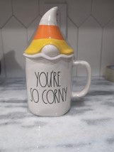 Rae Dunn &quot;You&#39;re So Corny&quot; Gnome Mug Halloween, Ceramic Coffee Cup, Fall Decor - £9.34 GBP
