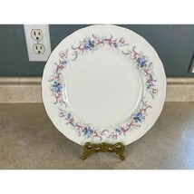 Paragon By Appointment To The Queen England Romance 8&quot; Saucer Black Stamp - $16.82
