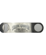Vintage Square Grouper Tiki Bar Stainless Steel 7 inch Bottle Opener - 2004 - $231.04 MXN