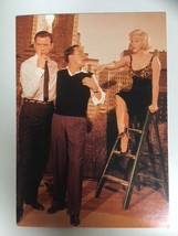 Postcard Marilyn Monroe Gene Kelly Yves Montand rehearsing Let&#39;s Make Love - £4.32 GBP