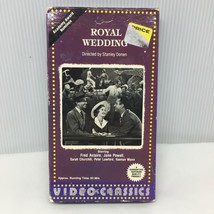 VHS Royal Wedding Fred Astaire Jane Powell Sarah Churchill Peter Lawford - £15.75 GBP