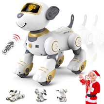 Remote Control Dog For Kids Robot Dog That Acts Like A Real Dog Interactive Robo - £51.95 GBP