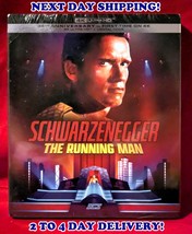 THE RUNNING MAN (4K UHD) (Steelbook) *Limited Edition* OOP! No Dents NEW... - $41.54