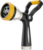 Fanhao Heavy Duty Fireman&#39;S Hose Nozzle, Metal Water Nozzle, Wash Cars &amp;... - $43.98