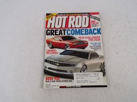December 2002 Hot Rod Great Comeback Hemi Challenger FOR 2008 Camaro Returns! - £9.58 GBP