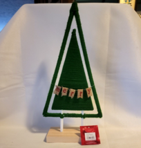 St. Nicholas Square® Yarn &quot;Merry&quot; Christmas Tree Decor 14&quot; x 6.75&quot; - £17.11 GBP