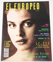 El Eu #28 January 1991 Nastassja Kinski Reagan Guggenheim Spain Magazine - £21.21 GBP