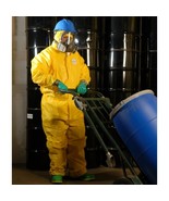 Shieldtech 55 Coverall, Chemical Resistant 5X Hood, Elastic wrist/ankles... - £162.77 GBP