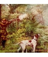 Bagging The Game Victorian Hunting Postcard 1900s Bird Dog PCBG11B - $363.77 MXN