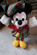 Dosney Vintage Playskool Mickey Mouse Scottish Outfit Plush - $13.54 CAD