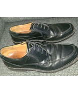 ECCO Men&#39;s Size 10 44 Seattle Tie Oxford Black Shoes Leather uppers Dres... - $24.99