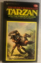 Tarzan And Foreign Legion Edgar Rice Burroughs (1982) Ballantine Pb Boris Cover - £13.28 GBP
