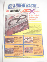 1982 Color Ad Aurora AFX HO Slot Car Sets Be A Great Racer - £6.28 GBP