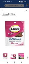 Caltrate Chocolate Soft Chews 600+D3 Calcium Supplement  Truffle 60 Each  - £10.20 GBP
