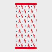 Sun Squad™ Lobster Beach Towel 32x62 Blue Waves Red Design - $232.01 MXN Sun Squad™ Lobster Beach Towel 32x62 Blue Waves Red Design - $232.01 MXN
