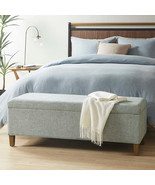 Soft Close Storage Accent Bench with Safety Hinge for Entryway - $265.99