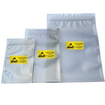 Anti Static Bags,Esd Bags,100Pcs Mixed Sizes Antistatic Resealable Bags For 3.5  - £19.01 GBP