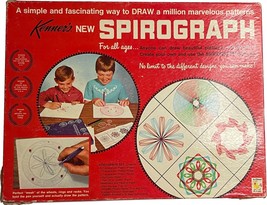 Vintage 1967 Kenner’s New Spirograph No. 401 1st Edition Blue Case  - £11.96 GBP