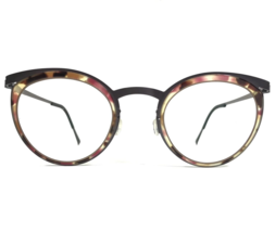 Lindberg Gafas Monturas 9722 U14 Oscuro Mate Violeta Carey Marrón 45-22-135 - £223.92 GBP