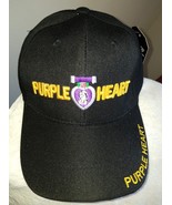 Purple Heart metal on a black ball cap - €13,02 EUR