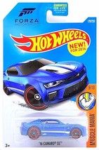 Hot Wheels - &#39;16 Camaro SS: Muscle Mania #9/10 - #129/250 (2016) *Blue Edition* - £1.95 GBP