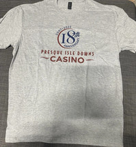 Presque Isle Downs Casino 18th Anniversary T-Shit XL NWT - $10.00