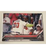 Atlanta Braves Ties HR Record 2023 MLB Atlanta Braves TOPPS NOW 306 HR C... - $124.14 MXN
