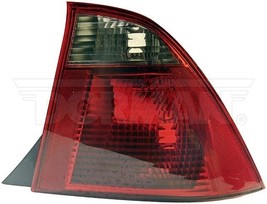 Tail Light Brake Lamp For 2005-07 Ford Focus Right Side Chrome Halogen Red Clear - $66.58