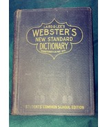  Laird &amp; Lee&#39;s Webster&#39;s New Standard Dictionary Student&#39;s School Editio... - $30.00