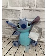 Disney Store Lilo &amp; STITCH small plush blue beanbag stuffed animal with tag - £11.82 GBP