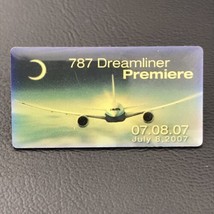 Boeing 787 Dreamliner Premier 2007 Pin Airliner Aeronautics Airplane - £8.08 GBP