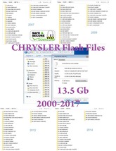 Chrysler FCA Group Flash files collection 2000 - 2017 13,5Gb - £79.01 GBP