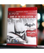 Batman: Arkham City (Game Of The Year Edition) - PS3 Complete - £5.39 GBP