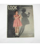 Vintage LOOK Magazine April 17 1945 Margaret O&#39;Brien, Walt Disney, Donna... - £19.97 GBP