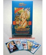 Steve Woron&#39;s FULL FOIL BOX with Bettie Page/Jungle Girls +15 SIGNED Car... - $31.63
