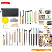 Ultimate 36-Piece Clay Sculpting Kit - Perfect for Beginners and Profess... - $42.52