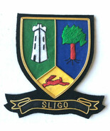 HAND EMBROIDERED IRISH COUNTY - SLIGO - COLLECTORS HERITAGE ITEM TO BUY ... - $22.50