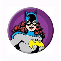 Batgirl Retro Babs Button White - £6.27 GBP