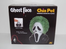 Chia Pet Ghost Face Scream Handmade Decorative Planter 12/2024 New (~) - $31.67