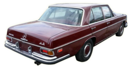 REAR BUMPER MERCEDES-BENZ Chasis W108 / W109, W110, W112, W113 | DEALER - $253.00