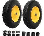 2Pack Tire and Wheel compatible with garden carts lawn carts wagons hand... - £84.89 GBP