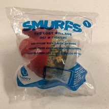 2017 McDonald’s Happy Meal Toy Smurfs The Lost Village #1 RED HOUSE New &amp; Sealed - £6.91 GBP