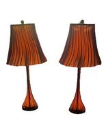 Wooj Design The Original Pleat Lamp 3D Printed Designer Table Lamp Amber... - $214.58
