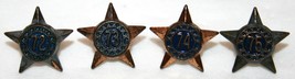 Vintage AMERICAN LEGION Membership Year Star Lapel/Hat Pins 1972 1973 1974 1975 - £13.19 GBP