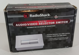 Radio Shack Audio Video Selector Switch 15-1982 2 in 1 out RCA (NEW Vintage) - $6.83